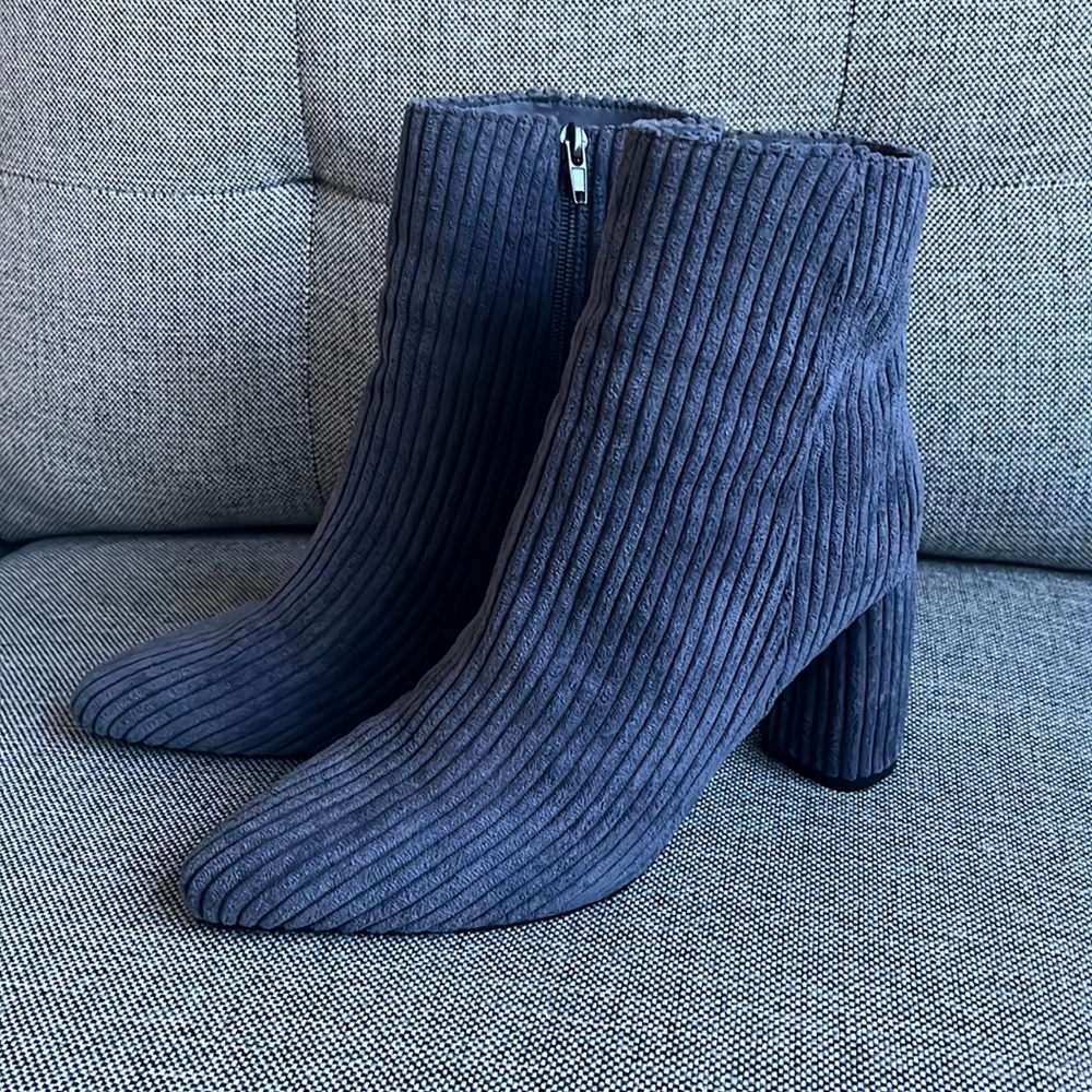 NA-KD Corduroy Heeled Boots